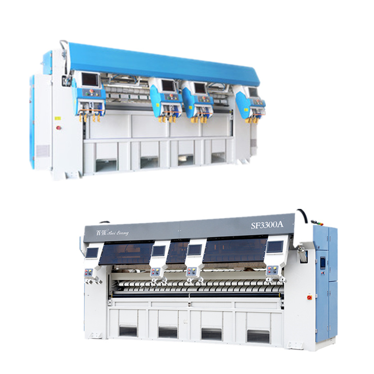 百強洗滌設(shè)備的四工位展布送布機有什么特點